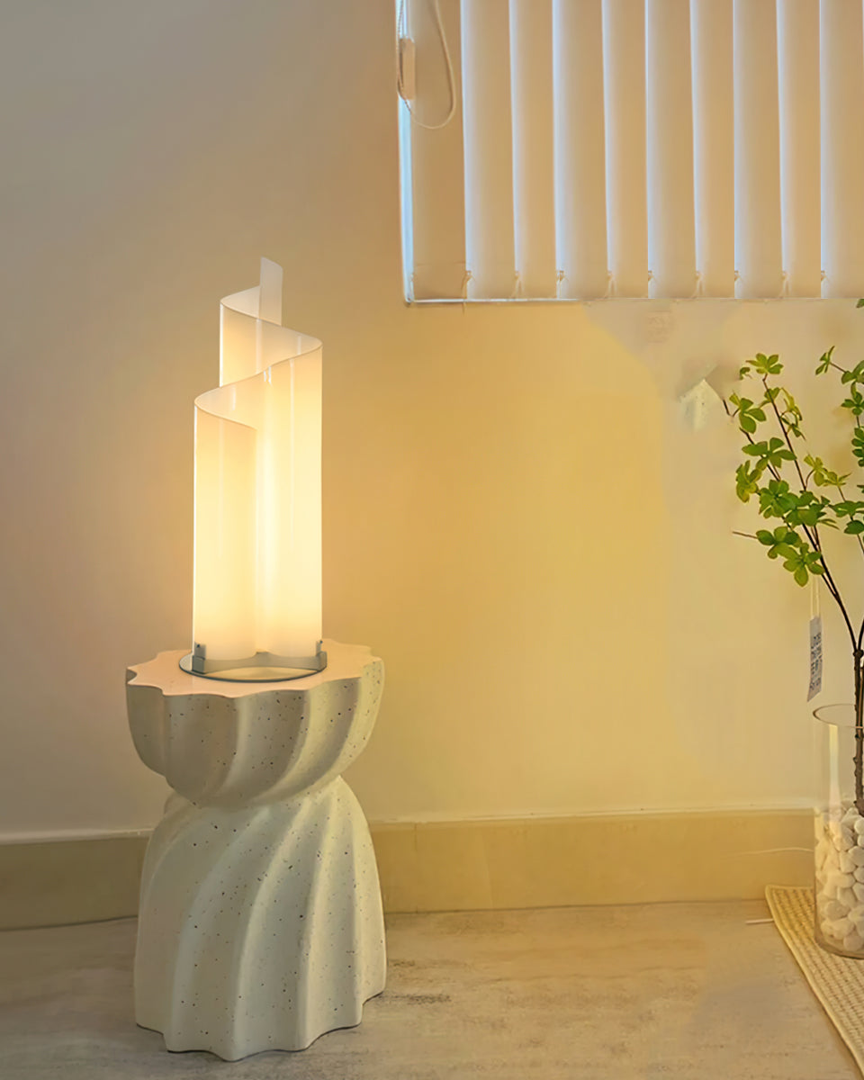 Spiraal LED Tafellamp met Zacht Sfeerverlichting voor Woonkamer en Slaapkamer