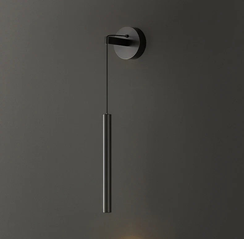 Verstelbare LED Wandlamp met Koperen Behuizing voor Slaapkamer en Woonkamer