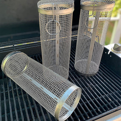 Roterende BBQ Grill met Automatisch Draaisysteem en Meerdere Spiezen