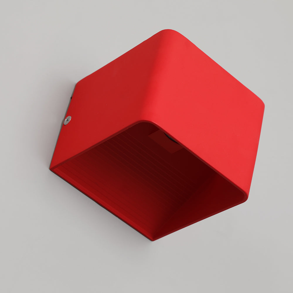 LED Wandlamp met Vierkant Design voor Slaapkamer en Woonruimte