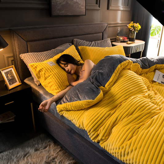 Geribde Microvezel Deken 150x200 cm voor Bank en Bed
