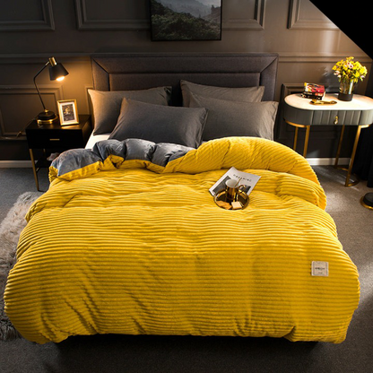 Geribde Microvezel Deken 150x200 cm voor Bank en Bed