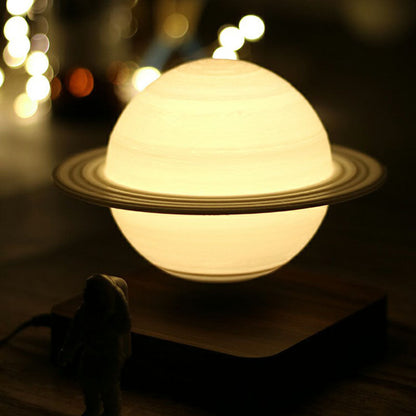 3D Planeetlamp met LED Kleuren en USB Oplaadbaar voor Slaapkamer en Woonkamer