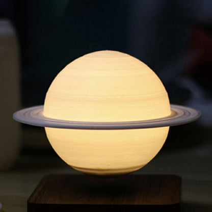 3D Planeetlamp met LED Kleuren en USB Oplaadbaar voor Slaapkamer en Woonkamer