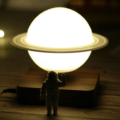 3D Planeetlamp met LED Kleuren en USB Oplaadbaar voor Slaapkamer en Woonkamer