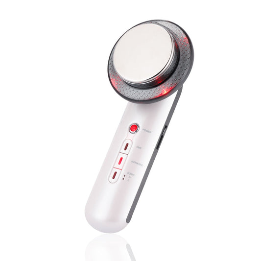 3-in-1 Ultrasonische EMS Lichaamsmassager met Instelbare Niveaus voor Spierstimulatie en Huidverzorging