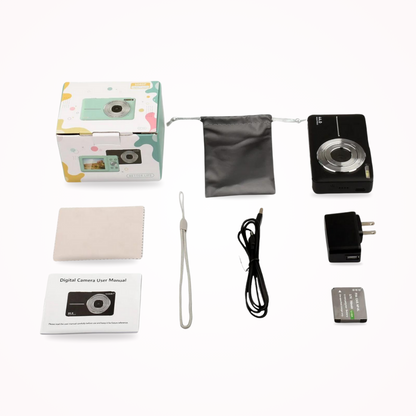 Digitale Retro Camera met 1080p Video en Compact Ontwerp