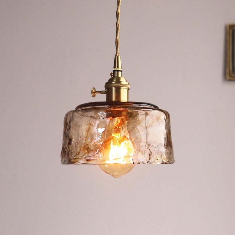LED Hanglamp van Metaal en Glas met Verstelbare Hoogte voor Woonkamer, Eetkamer en Slaapkamer