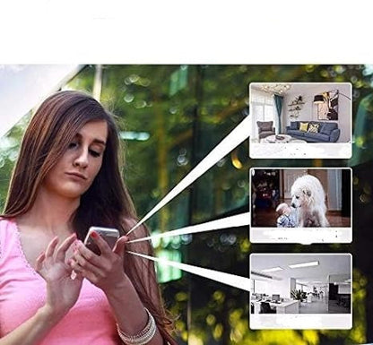 Draadloze 1080p WiFi Beveiligingscamera voor Binnen en Buiten met Smart Home Integratie