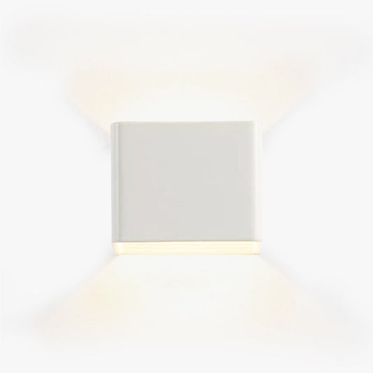 LED Wandlamp met Vierkant Design voor Slaapkamer en Woonruimte