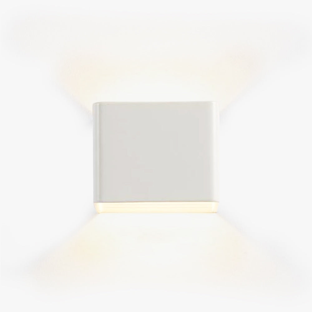 LED Wandlamp met Vierkant Design voor Slaapkamer en Woonruimte