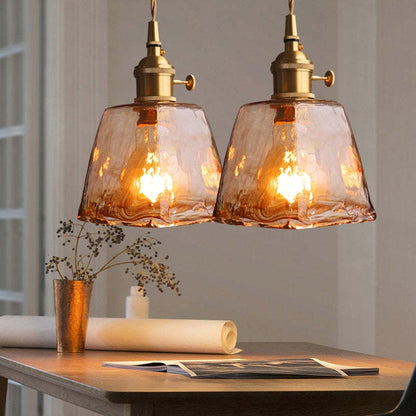 LED Hanglamp van Metaal en Glas met Verstelbare Hoogte voor Woonkamer, Eetkamer en Slaapkamer