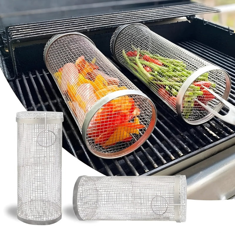 Roterende BBQ Grill met Automatisch Draaisysteem en Meerdere Spiezen