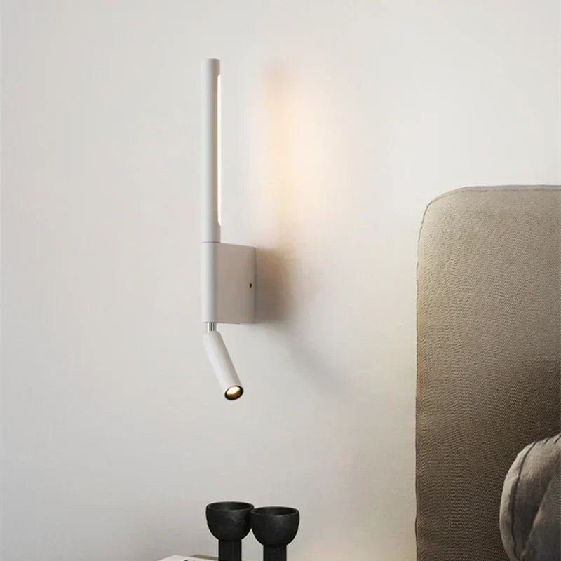 LED Wandlamp voor Slaapkamer met Warm Wit Licht en Eenvoudige Montage