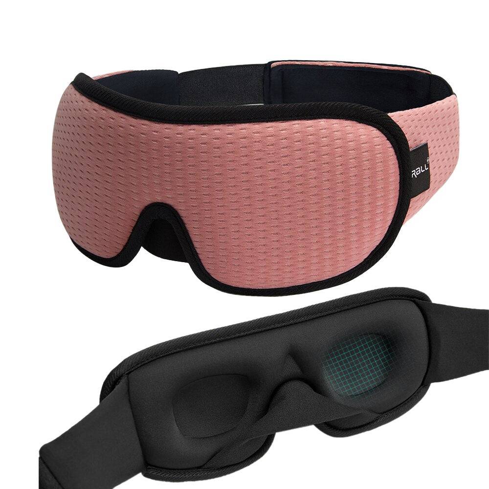 3D Slaapmasker van Memory Foam met Volledige Lichtafscherming voor Thuis en Reizen