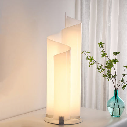 Spiraal LED Tafellamp met Zacht Sfeerverlichting voor Woonkamer en Slaapkamer