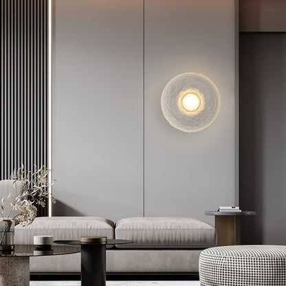 LED Wandlamp van Hars met Moderne Vormgeving en Keuze uit Lichtkleuren