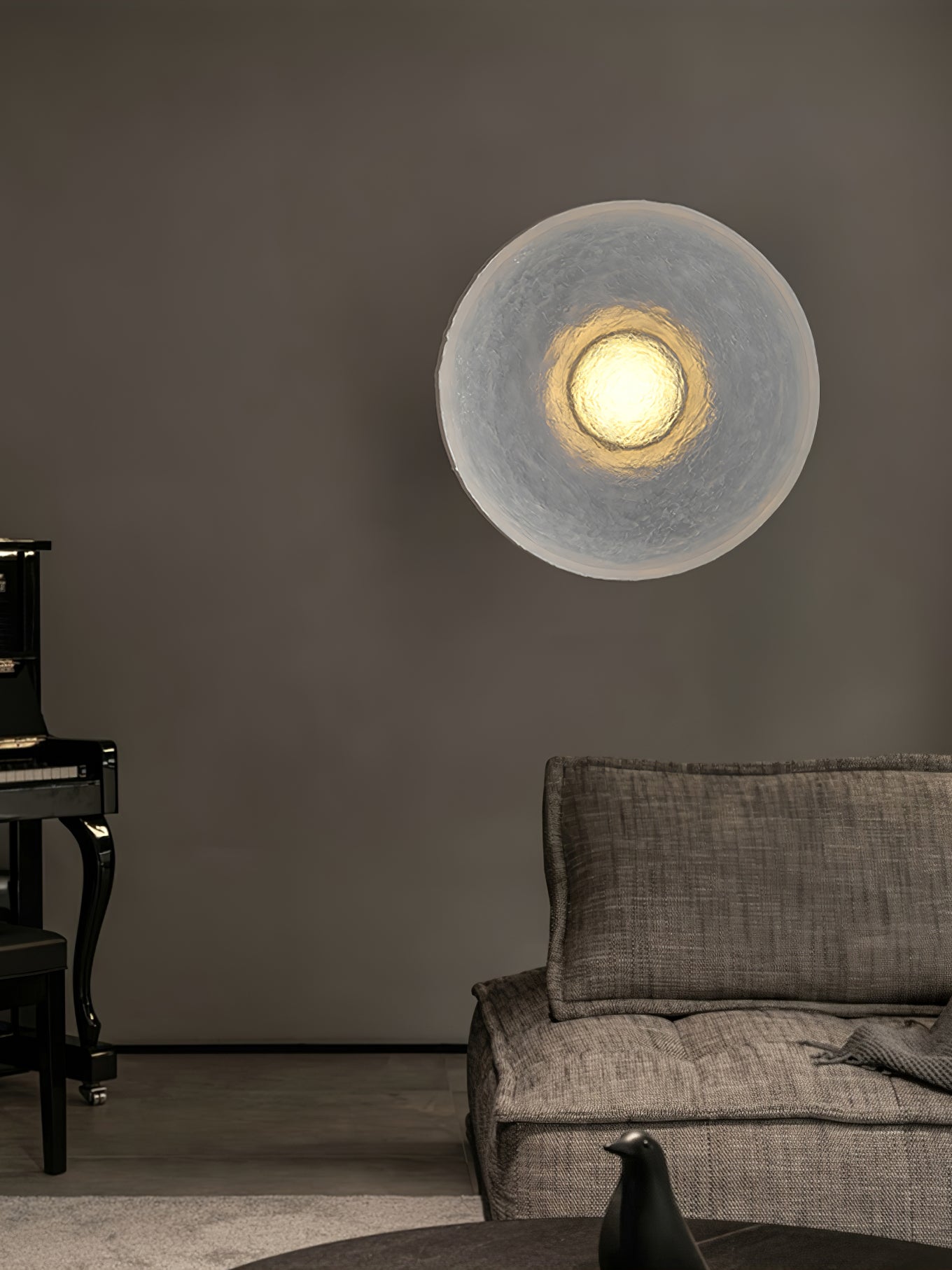 LED Wandlamp van Hars met Moderne Vormgeving en Keuze uit Lichtkleuren