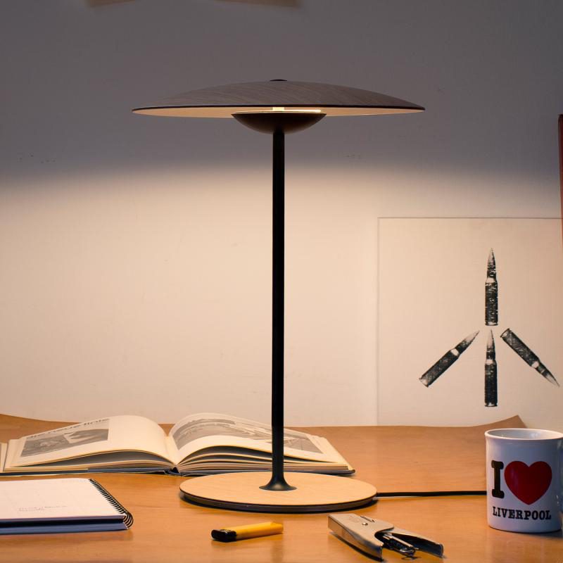 LED Tafellamp met Aluminium Behuizing en Brede Lichtverdeling voor Binnengebruik