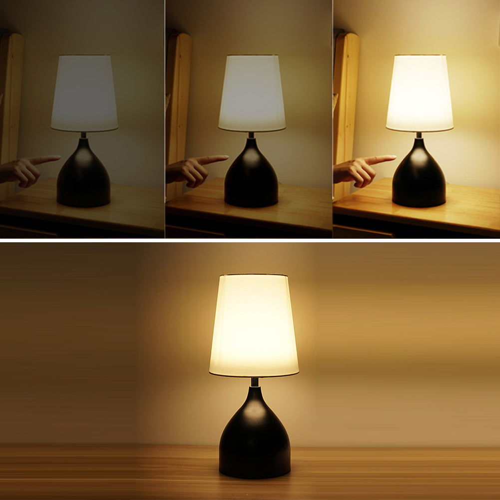 LED Tafellamp van Hout met Verstelbare Lichtkleur voor Woonkamer en Slaapkamer