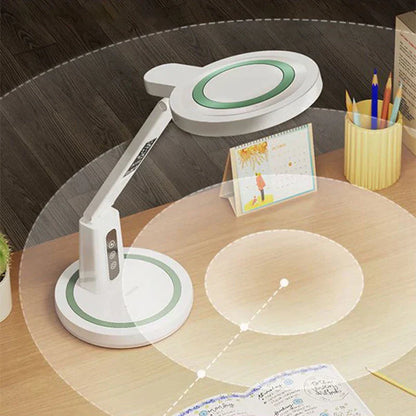 Bureaulamp met Geïntegreerde Klok en Dimbare LED Verlichting