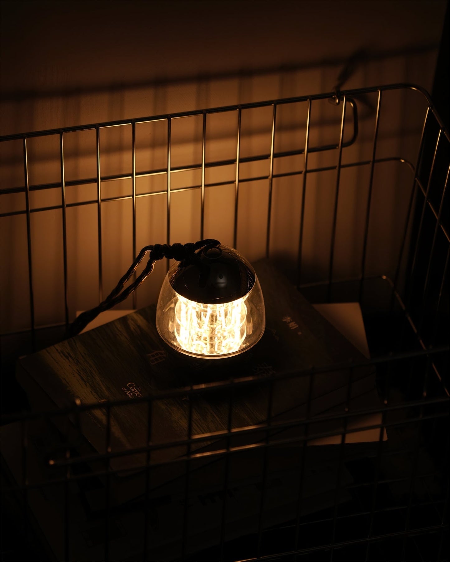Draagbare Tafellamp met Eivormig Ontwerp en Oplaadbare LED