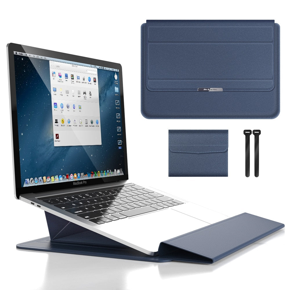Laptophoes 3-in-1 met Opbergvakken voor Accessoires – Bescherming voor Werk en Reizen