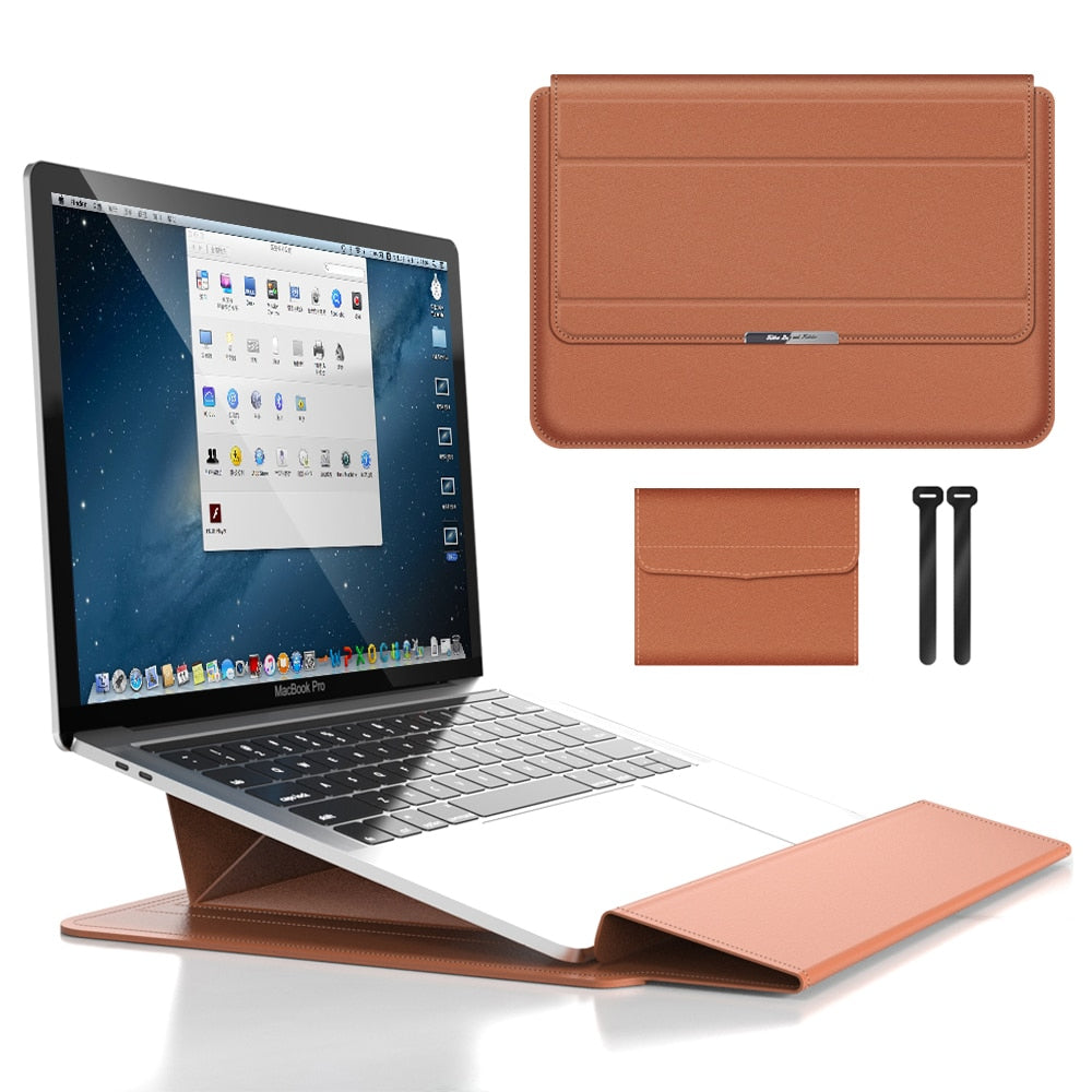 Laptophoes 3-in-1 met Opbergvakken voor Accessoires – Bescherming voor Werk en Reizen