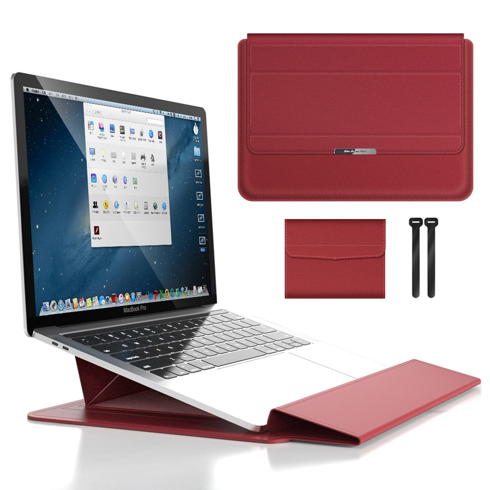 Laptophoes 3-in-1 met Opbergvakken voor Accessoires – Bescherming voor Werk en Reizen