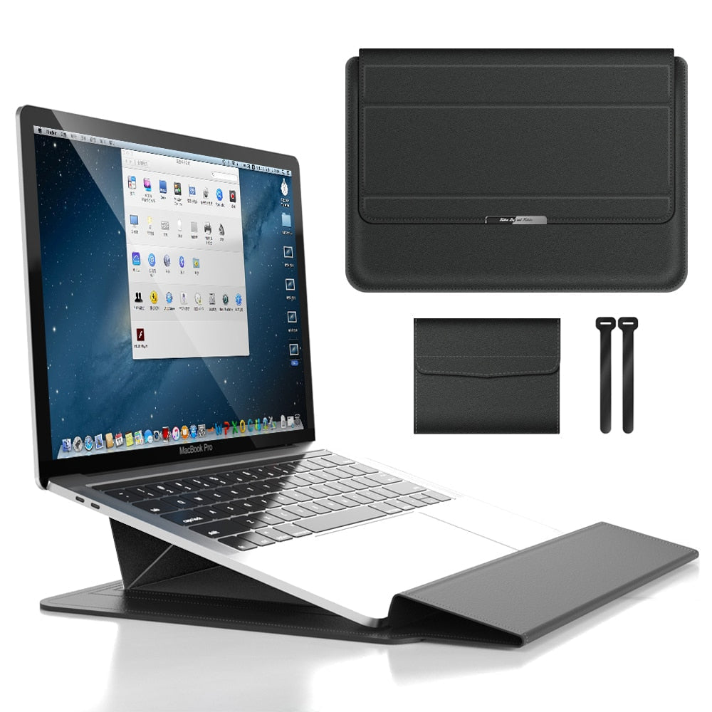 Laptophoes 3-in-1 met Opbergvakken voor Accessoires – Bescherming voor Werk en Reizen