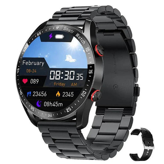 Smartwatch met 1,45-inch Scherm en Gezondheidsmonitoring met NFC-functie