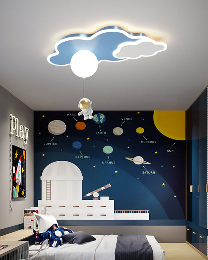 Plafondlamp met Wolkenvormig Design voor Slaapkamer en Kinderkamer