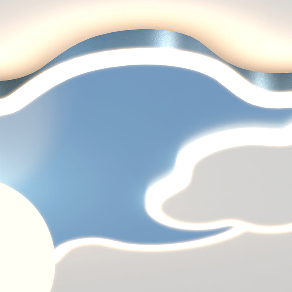 Plafondlamp met Wolkenvormig Design voor Slaapkamer en Kinderkamer
