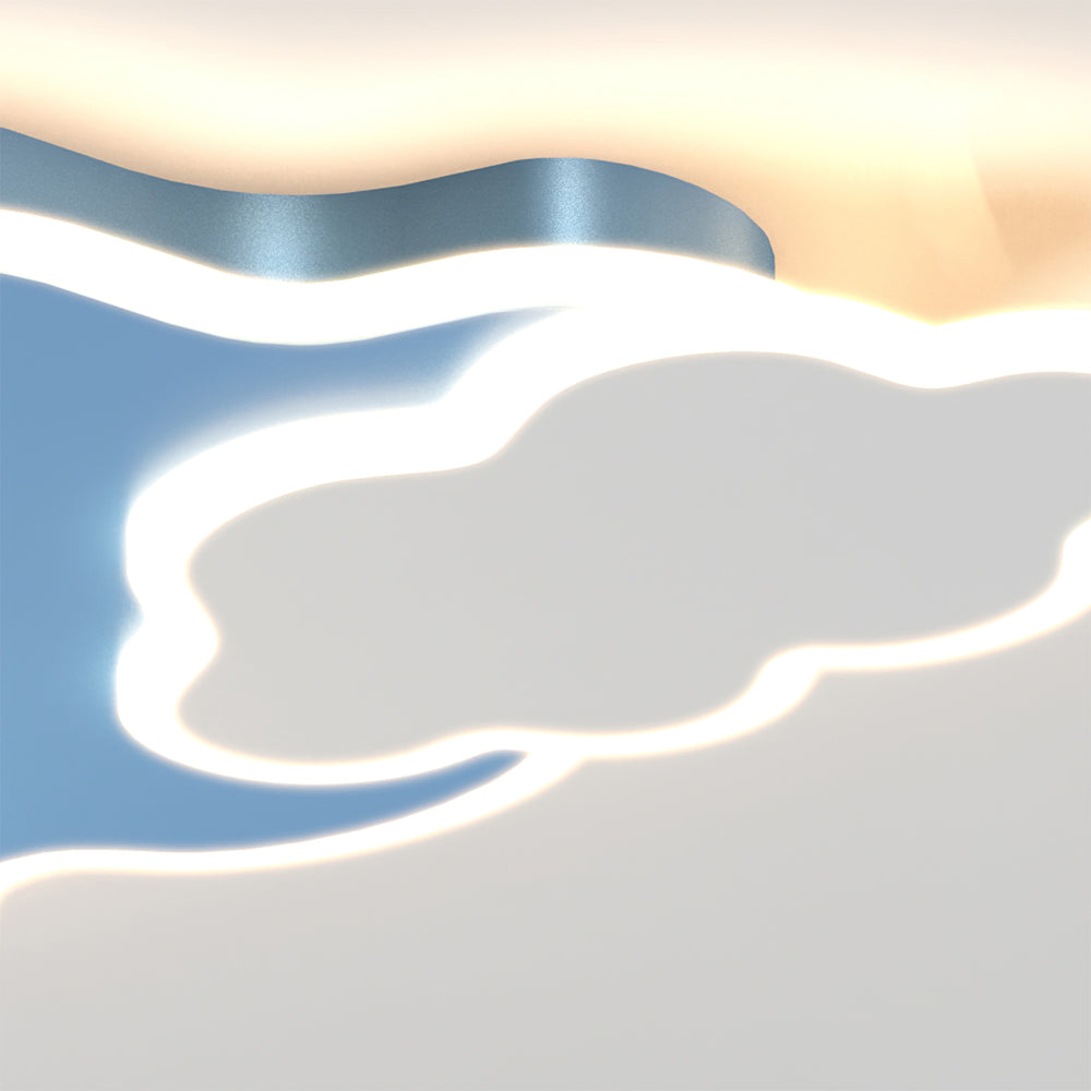 Plafondlamp met Wolkenvormig Design voor Slaapkamer en Kinderkamer