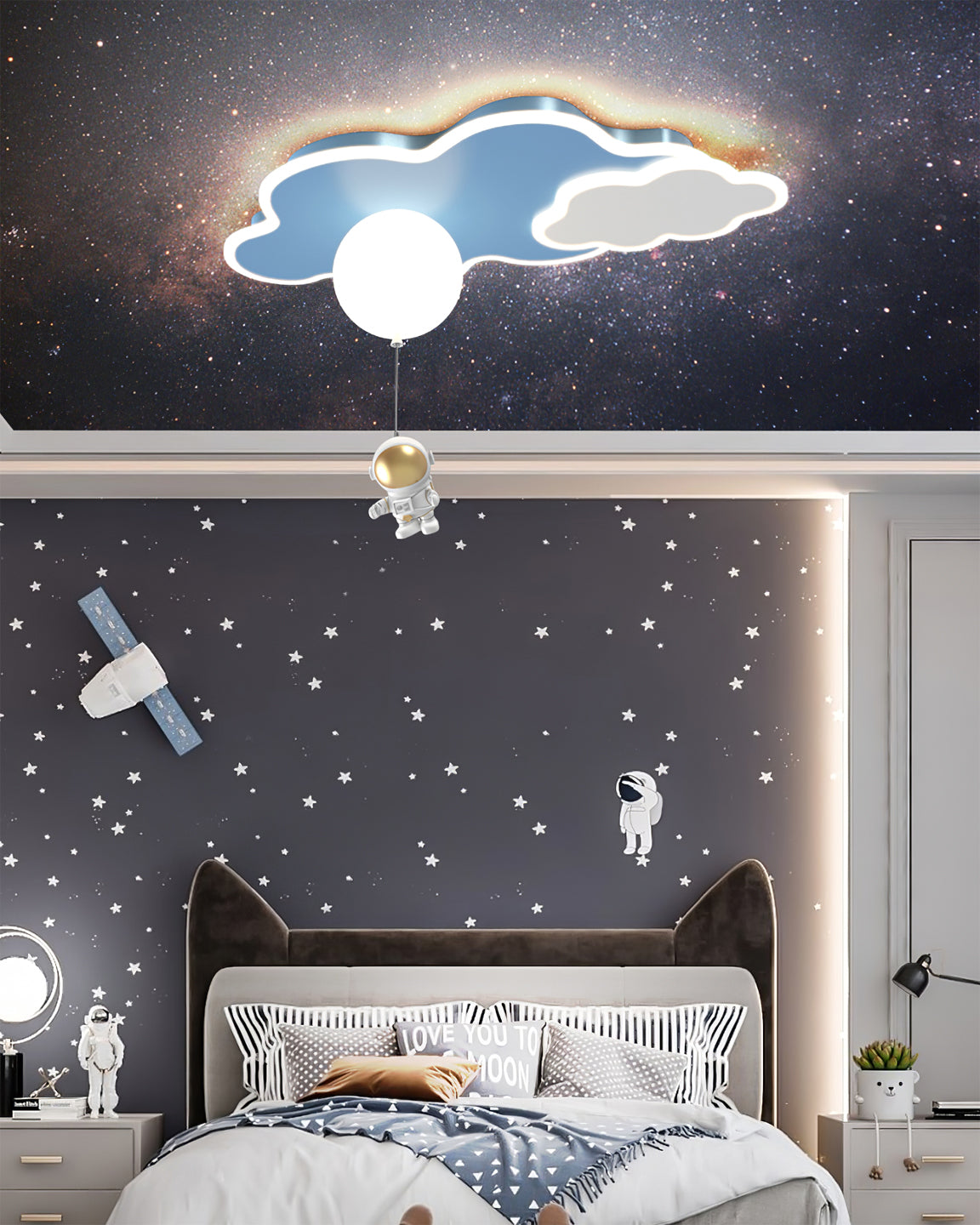 Plafondlamp met Wolkenvormig Design voor Slaapkamer en Kinderkamer
