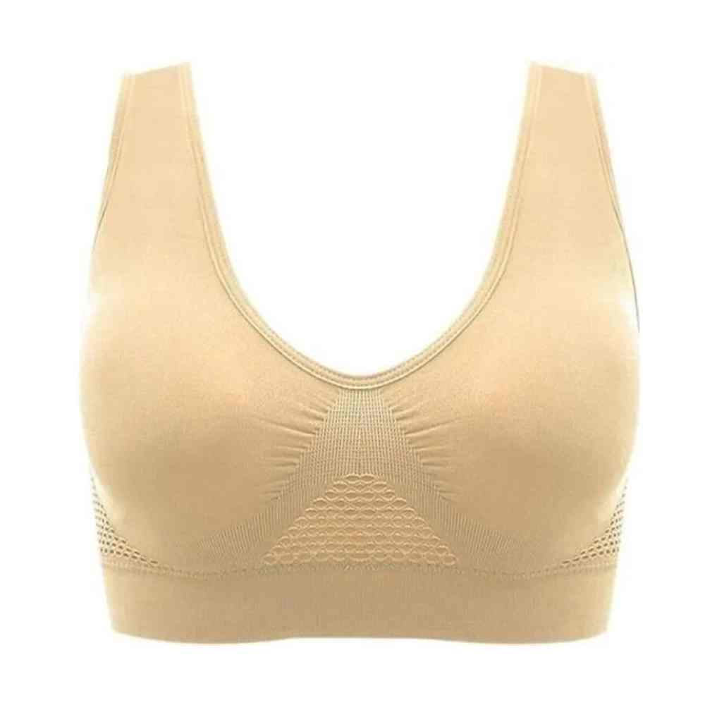 3-delig Push-Up BH Set met Ademend Wabendesign en Ondersteunende Pasvorm