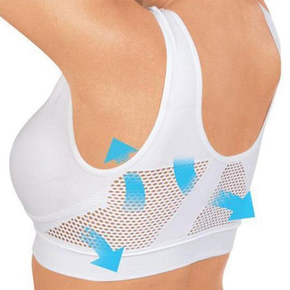 3-delig Push-Up BH Set met Ademend Wabendesign en Ondersteunende Pasvorm