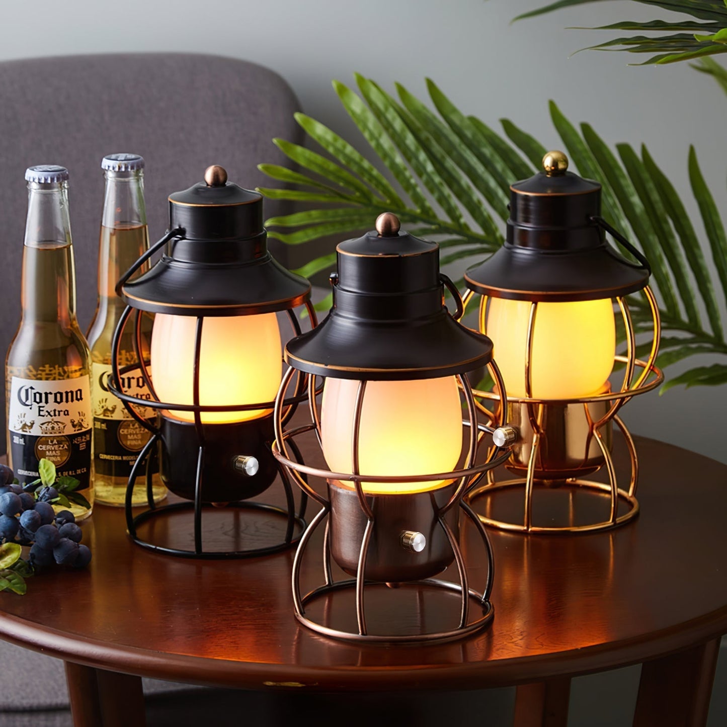 Draadloze Tafellamp met Oplaadbare Batterij en Dimbare LED Verlichting