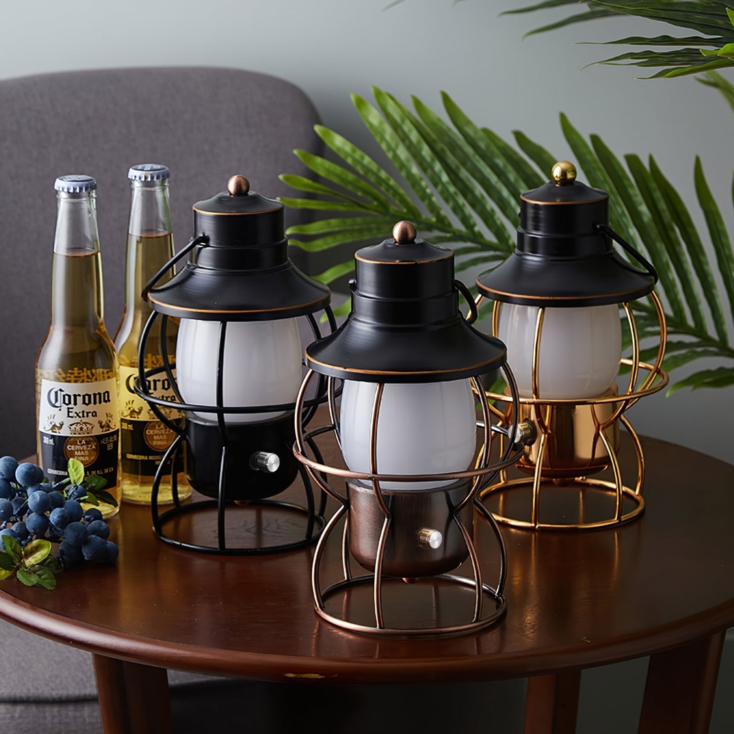 Draadloze Tafellamp met Oplaadbare Batterij en Dimbare LED Verlichting
