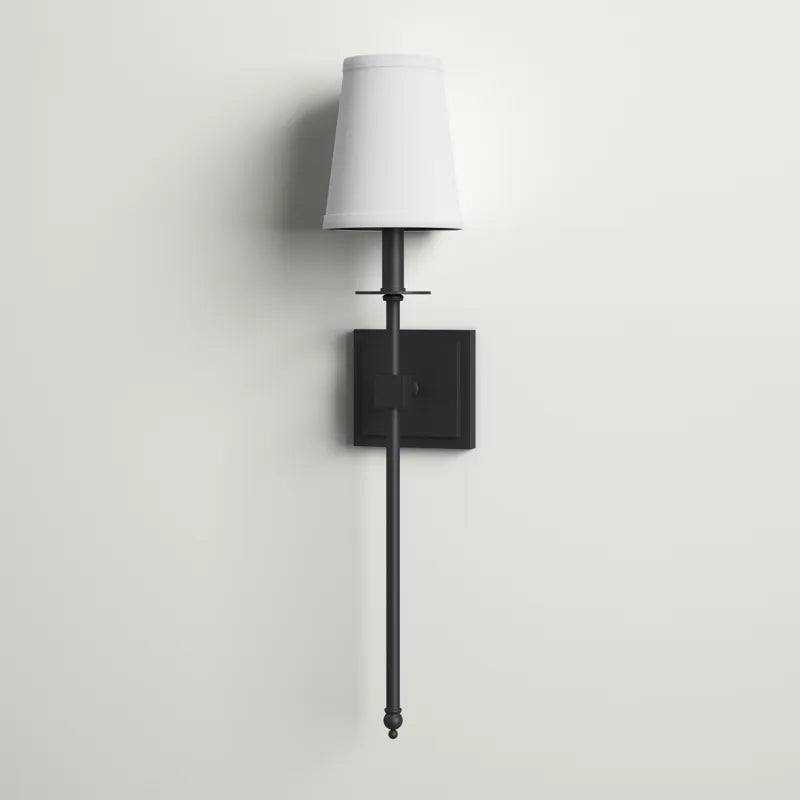 LED Wandlamp van Aluminium en IJzer in Zwart en Goud met Meerdere Formaten