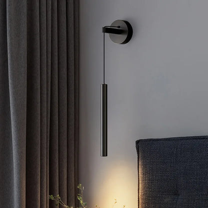 Verstelbare LED Wandlamp met Koperen Behuizing voor Slaapkamer en Woonkamer