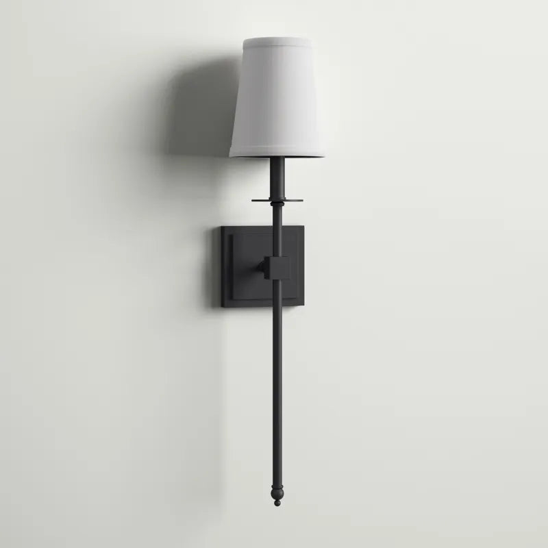 LED Wandlamp van Aluminium en IJzer in Zwart en Goud met Meerdere Formaten