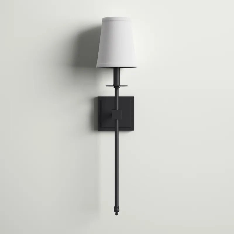 LED Wandlamp van Aluminium en IJzer in Zwart en Goud met Meerdere Formaten