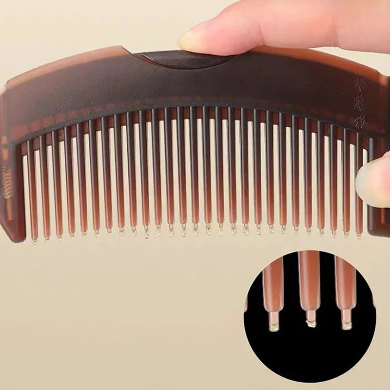 Antiroos en Antiklit Haarkam met Hoofdhuidmassage – Voor Schone en Gezonde Haarverzorging