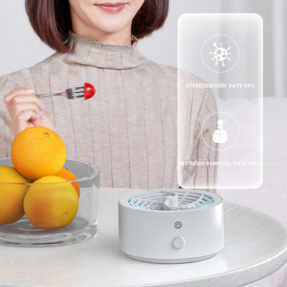 Voedselreiniger met Ionentechnologie en Oplaadbare Batterij voor Groenten en Fruit