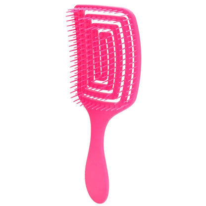 Haarborstel met Zwijnenhaar en Nylon Pinnen voor Ontklitten en Styling van Alle Haartypes