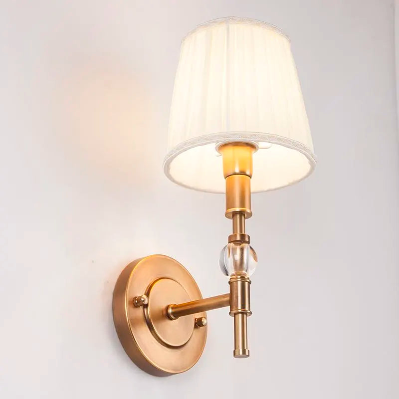 LED Wandlamp van Aluminium en IJzer in Zwart en Goud met Meerdere Formaten