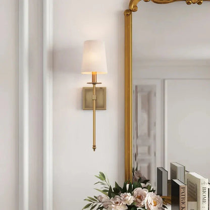 LED Wandlamp van Aluminium en IJzer in Zwart en Goud met Meerdere Formaten