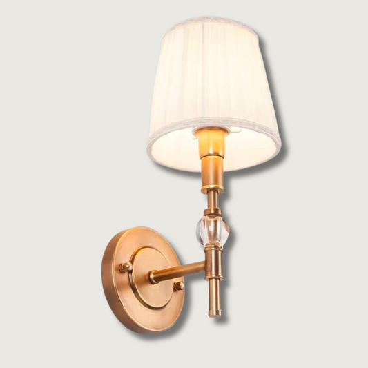 LED Wandlamp van Aluminium en IJzer in Zwart en Goud met Meerdere Formaten