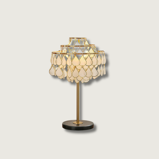 Bureaulamp met Schelpvormig Ontwerp en E27 Fitting